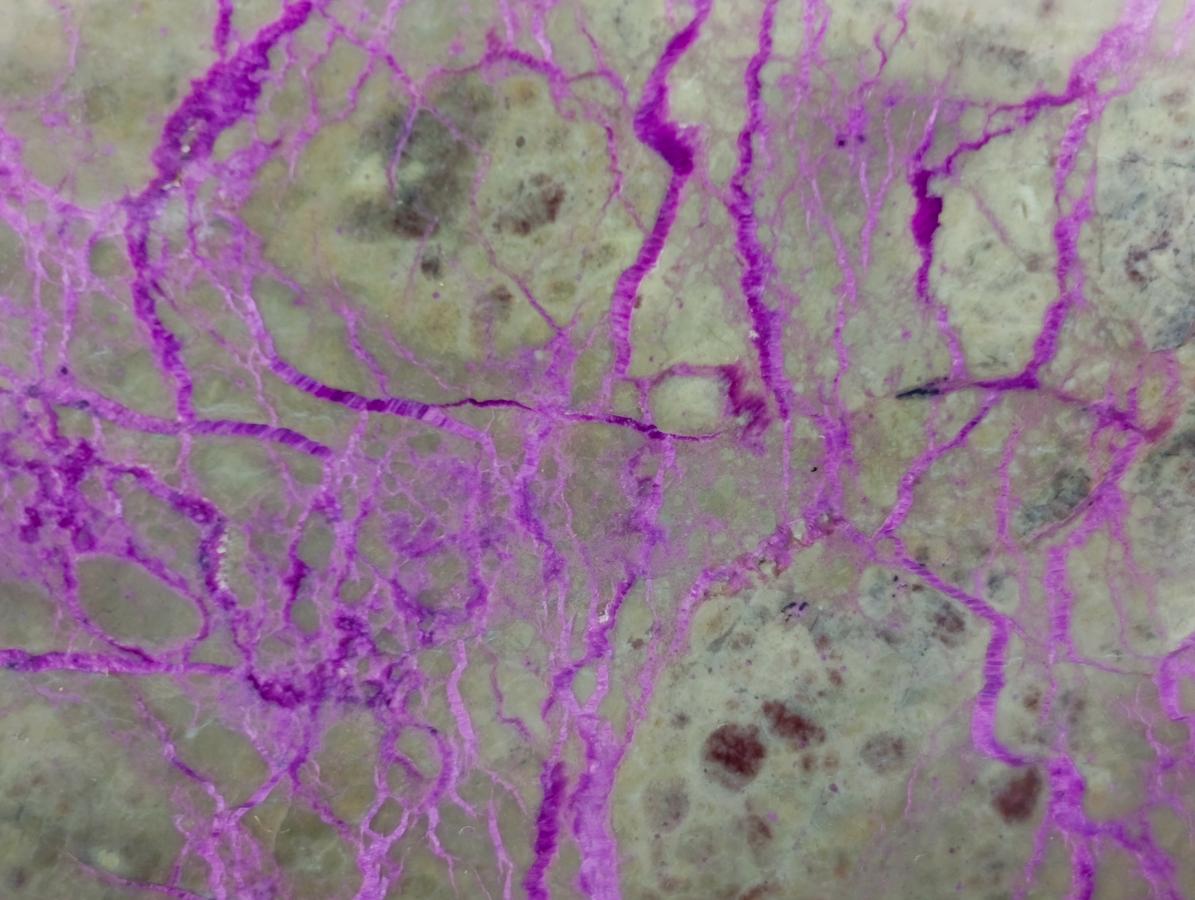 Polished Stichtite Standing Free Forms x 2 From Barberton, South Africa