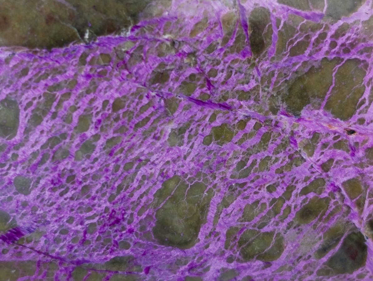 Polished Stichtite Standing Free Forms x 2 From Barberton, South Africa