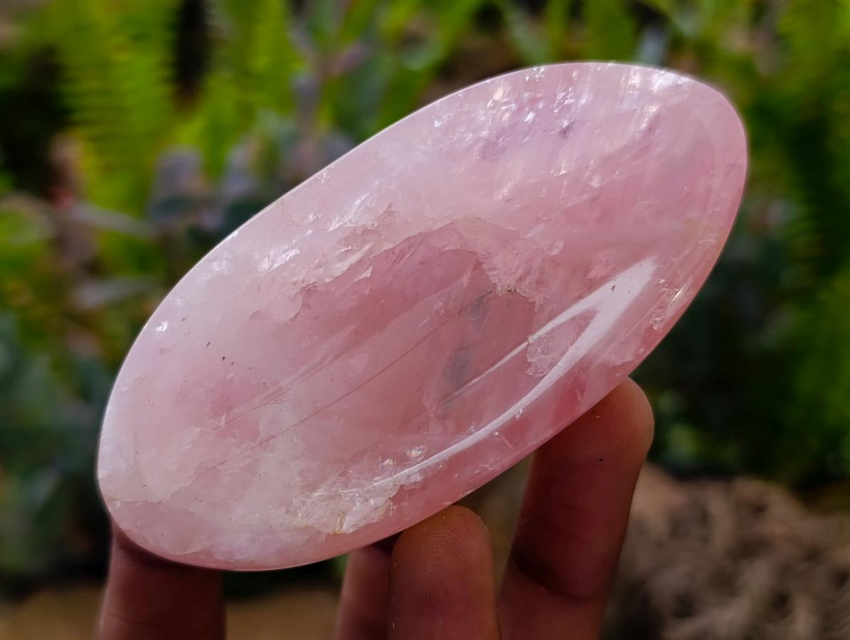 Polished Rose Quartz Mixed Tray x 6 From Madagascar