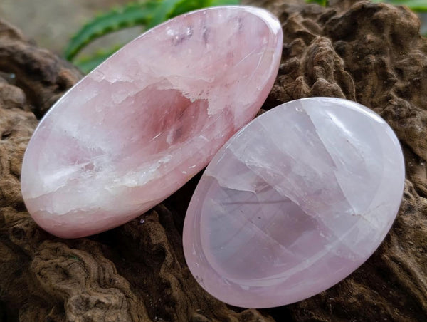 Polished Rose Quartz Mixed Tray x 6 From Madagascar
