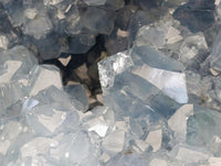 Natural XXXL Blue Celestite Geode Specimen x 1 From Sakoany, Madagascar