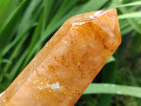 Polished Golden Healer Quartz Crystals x 3 From Ambatofinandrahana, Madagascar