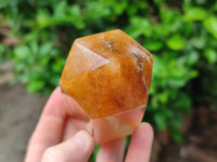 Polished Golden Healer Quartz Crystals x 3 From Ambatofinandrahana, Madagascar