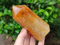 Polished Golden Healer Quartz Crystals x 3 From Ambatofinandrahana, Madagascar