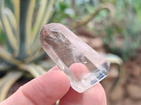 Polished Clear Smokey Citrine Window Quartz Crystals x 41 From Madagascar