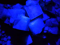 Natural Green Fluorite Cluster Specimens x 2 From Mandrosonoro, Madagascar