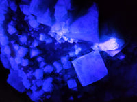 Natural Green Fluorite Cluster Specimens x 2 From Mandrosonoro, Madagascar