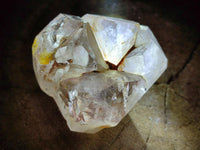 Polished Smokey Window Quartz Crystals x 6 From Madagascar