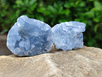 Natural Blue Celestite Specimens x 41 From Sakoany, Madagascar