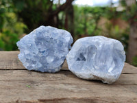 Natural Blue Celestite Specimens x 41 From Sakoany, Madagascar
