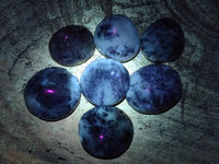 Polished Dendritic Opal Palm Stones x 70 From Moralambo, Madagascar