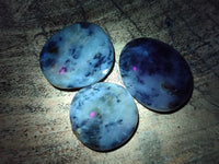 Polished Dendritic Opal Palm Stones x 70 From Moralambo, Madagascar