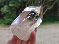 Polished Mixed Smokey Quartz Crystals x 3 From Madagascar