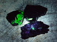 Natural Schorl Black Tourmaline Specimens x 13 From Erongo, Namibia