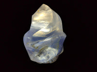 Polished Rock Crystal Flames x 2 From Amoron’i Mania Madagascar