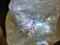 Polished Rock Crystal Flames x 2 From Amoron’i Mania Madagascar