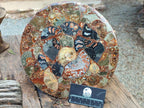 Hand Made Ammonite Conglomerate Display Plaques x 2 From Mahajanga, Madagascar - Toprock Gemstones and Minerals 