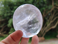 Polished Rock Crystal Standing Free Forms x 7  From Amoron’i Mania Madagascar