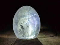 Polished Rock Crystal Standing Free Forms x 7  From Amoron’i Mania Madagascar