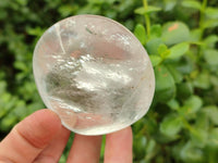 Polished Rock Crystal Standing Free Forms x 7  From Amoron’i Mania Madagascar