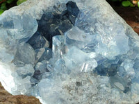 Natural Blue Celestite Geode Specimen x 1 From Sakoany, Madagascar