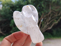 Hand Made Rock Crystal Angel Carvings x 6 From Amoron’i Mania Madagascar