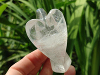 Hand Made Rock Crystal Angel Carvings x 6 From Amoron’i Mania Madagascar