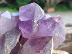 Natural Jacaranda Amethyst Crystal Clusters x 2 From Mumbwa, Zambia
