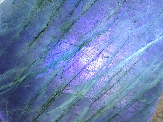 Polished Labradorite Standing Free Forms x 2 From Tulear, Madagascar