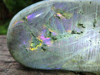 Polished Labradorite Standing Free Forms x 2 From Tulear, Madagascar