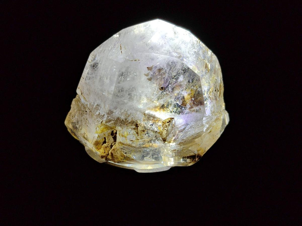 Polished Smokey Amethyst Window Crystals x 3 From Akansobe, Madagascar