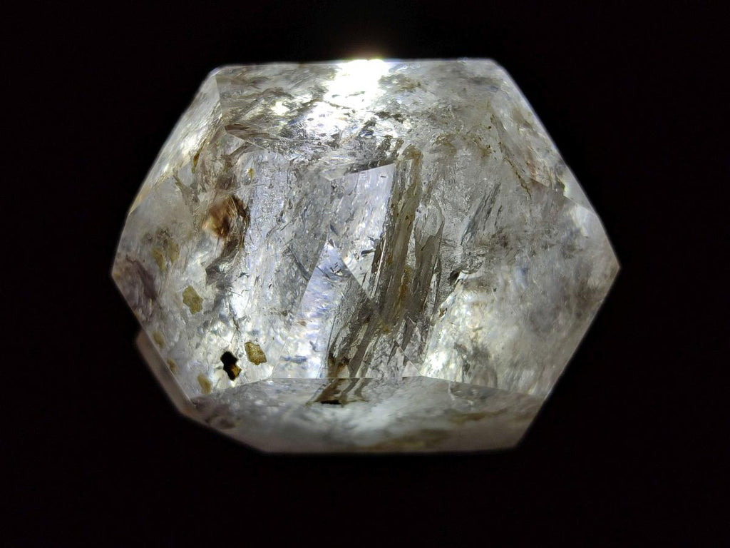 Polished Smokey Amethyst Window Crystals x 3 From Akansobe, Madagascar