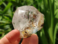 Polished Smokey Amethyst Window Crystals x 3 From Akansobe, Madagascar