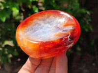 Polished Carnelian Agate Gemstone Bowls x 4 From Madagascar