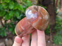 Polished Mixed Selected Multi Mineral Mushrooms x 6 From Madagascar