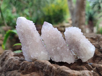 Natural Lilac Amethyst Spirit Quartz Crystals x 35 From Boekenhouthoek, South Africa