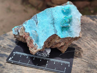 Natural Drusy Coated Chrysocolla Specimens x 2 From Lupoto Mine, Congo
