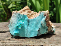 Natural Drusy Coated Chrysocolla Specimens x 2 From Lupoto Mine, Congo