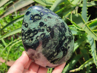 Polished Stromatolite Standing Free Forms x 2 From Katsepy, Madagascar