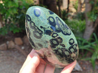 Polished Stromatolite Standing Free Forms x 2 From Katsepy, Madagascar