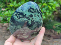 Polished Stromatolite Standing Free Forms x 2 From Katsepy, Madagascar