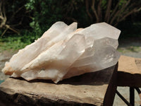 Natural Cascading Quartz Crystal Cluster x 1 From Madagascar