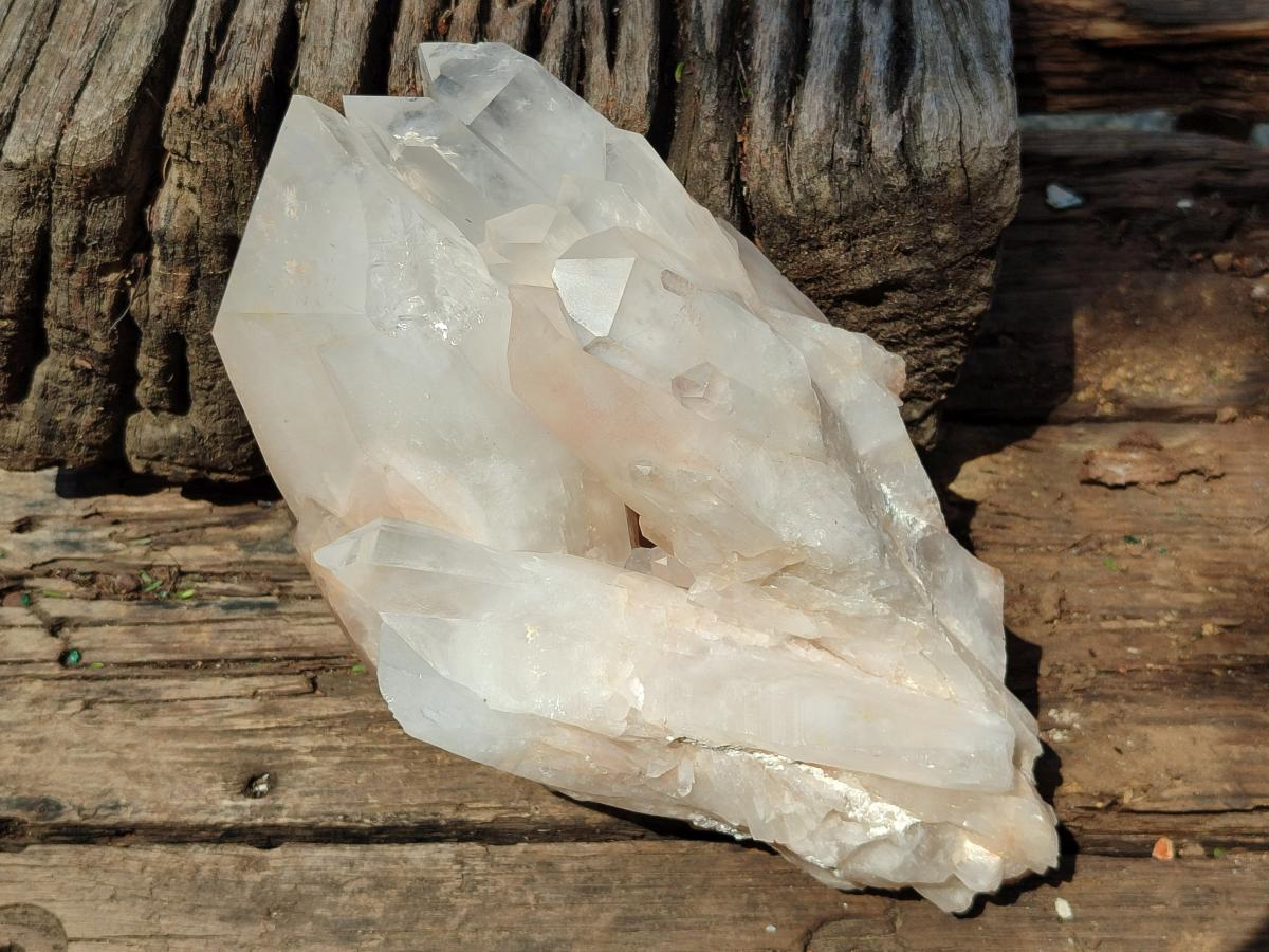 Natural Cascading Quartz Crystal Cluster x 1 From Madagascar
