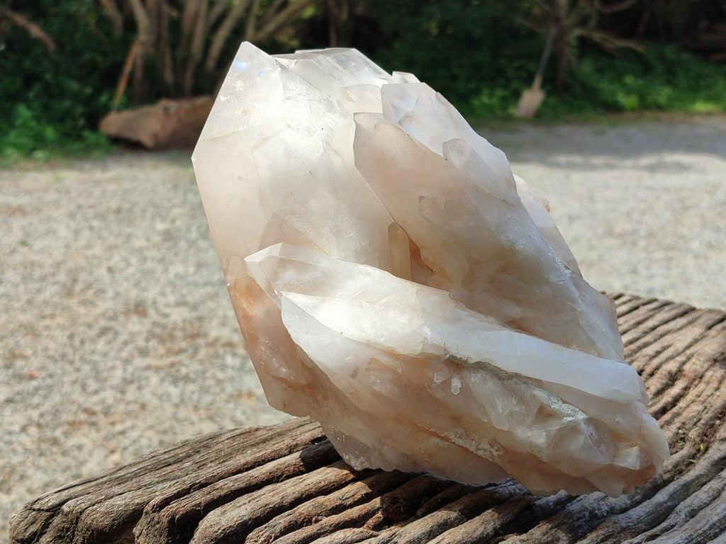 Natural Cascading Quartz Crystal Cluster x 1 From Madagascar