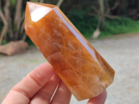 Polished Golden Healer Quartz Crystals x 6 From Ambatofinandrahana, Madagascar