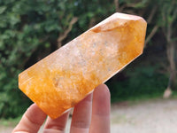 Polished Golden Healer Quartz Crystals x 6 From Ambatofinandrahana, Madagascar