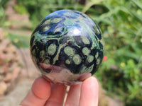 Polished Stromatolite Spheres x 6 From Katsepy, Madagascar