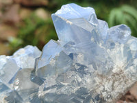 Polished Blue Celestite Cobbed Specimens x 19 From Sakoany, Madagascar