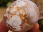 Polished Flower Agate Palm Stones x 20 From Antsahalova, Madagascar