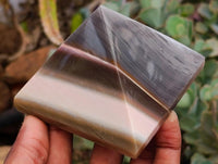 Polished Ocean Jasper Pyramids x 3 From Northwest Coast, Madagascar